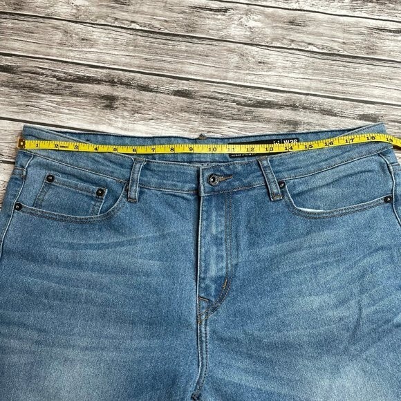 Westy MFG. CO. Nomad Slim Fit Jeans 36 x 25 Inseam Cropped Capri Stretch Hemmed - Picture 11 of 13